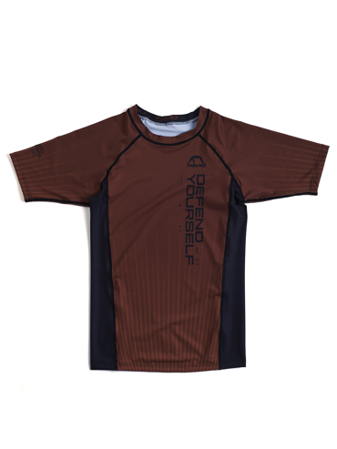 MANTO ranked RASHGUARD -brown